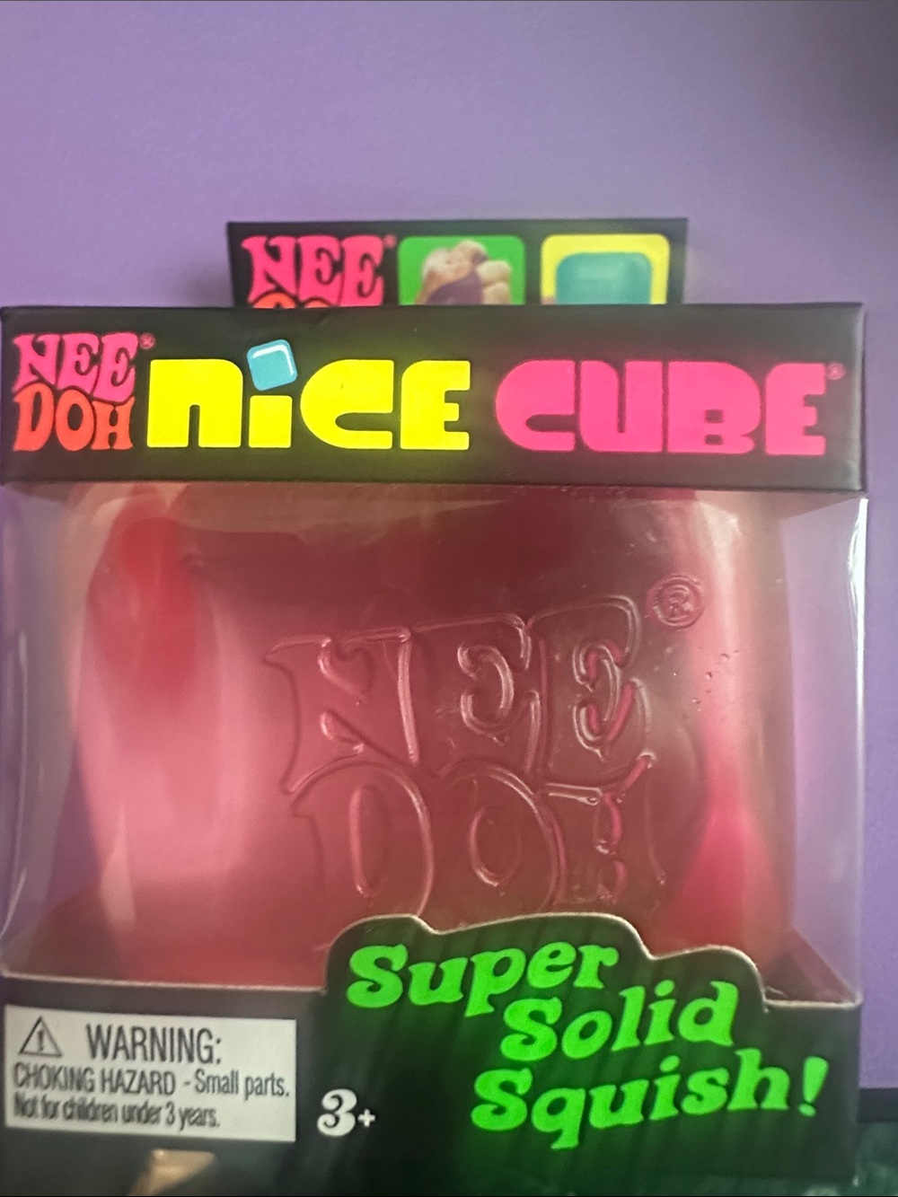 Nice Cube Super Solid Squish - Pink